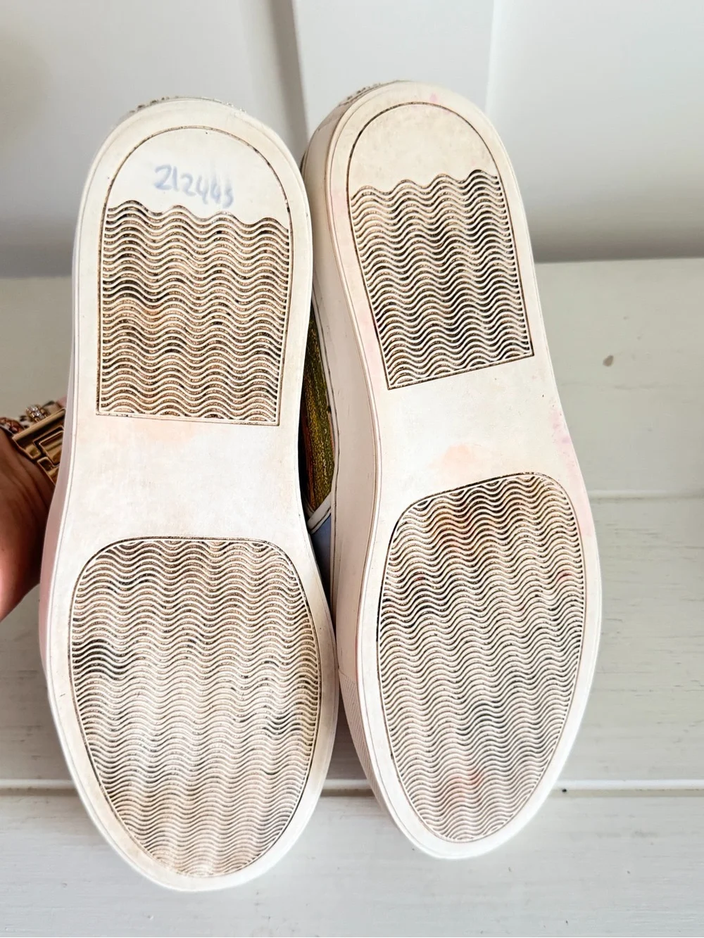 Katy Perry Collections The Beverly Cactus Desert Slip On Sneaker 9.5 Rare